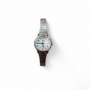 Timex Silver Watch WORKS!